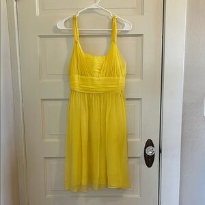 Banana Republic Vibrant Yellow Dress
